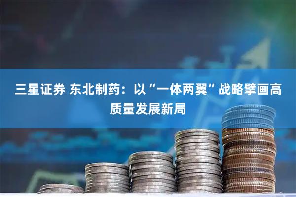 三星证券 东北制药：以“一体两翼”战略擘画高质量发展新局